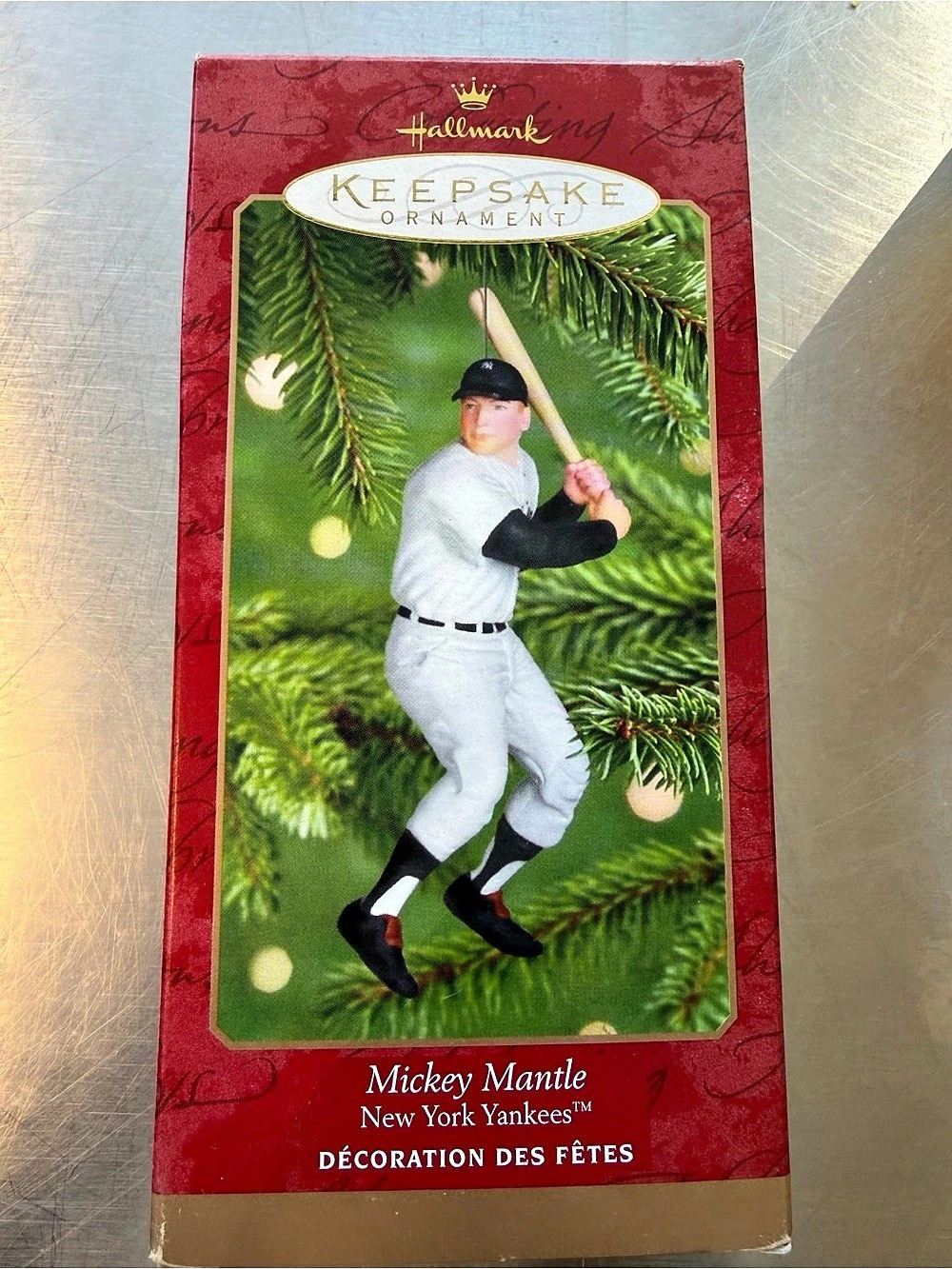 Hallmark 2001 Mickey Mantle New York Yankees At the Ballpark At the Ballpark